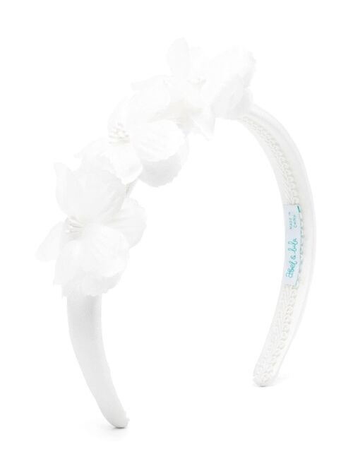 Abel & Lula floral motif headband