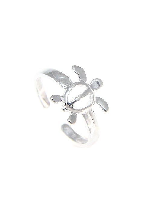 Arthur's Jewelry 925 Sterling Silver Hawaiian Honu Turtle Toe Ring