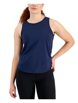 ID IDEOLOGY Women's Birdseye Mesh Tank Top, Created for Macy's