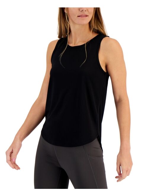 ID IDEOLOGY Women's Birdseye Mesh Tank Top, Created for Macy's