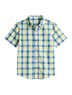 Boys 8-20 Sonoma Goods For Life Button-Up Top in Regular & Husky