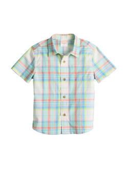 Toddler Boy Jumping Beans Button Front Shirt