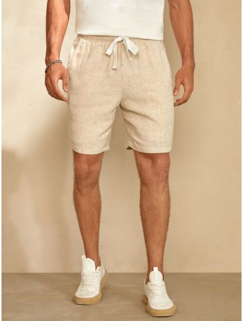 SHEIN Men Drawstring Waist Shorts