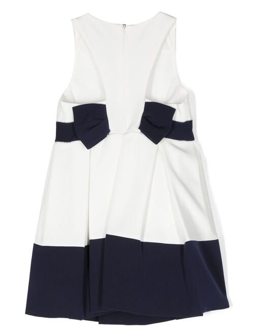 Abel & Lula bow-embellished dress