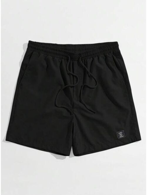 SHEIN Men Drawstring Waist Shorts