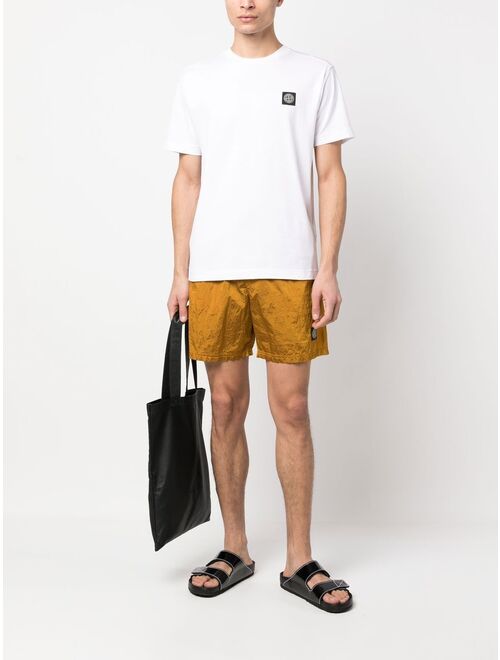 Stone Island logo-patch short-sleeve T-shirt