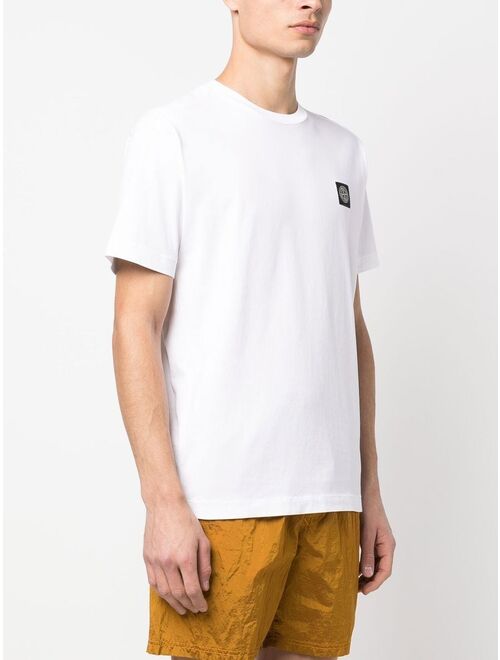 Stone Island logo-patch short-sleeve T-shirt