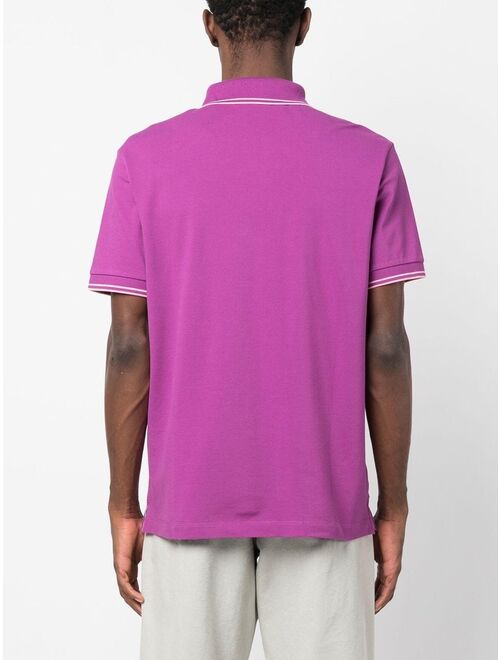 Stone Island Compass-patch polo shirt