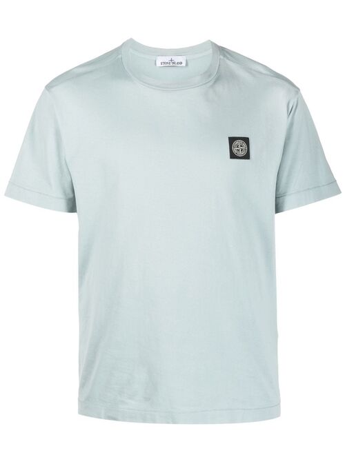 Stone Island logo-patch short-sleeve T-shirt