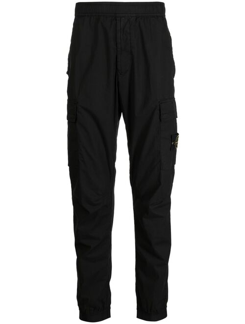 Stone Island Compass-motif cargo trousers