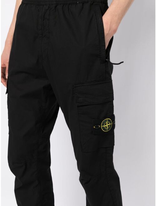 Stone Island Compass-motif cargo trousers