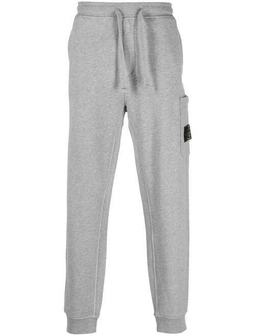 Stone Island Compass-patch track pants