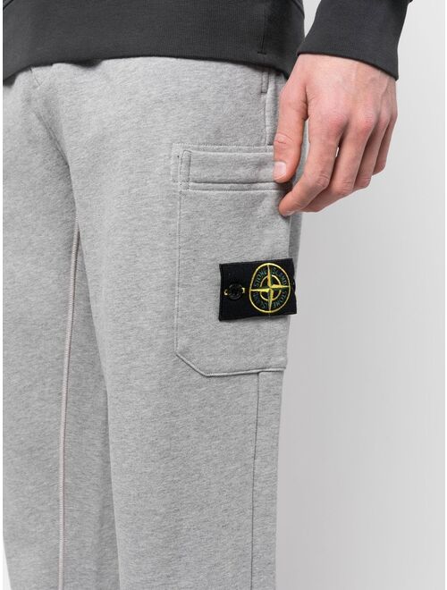 Stone Island Compass-patch track pants