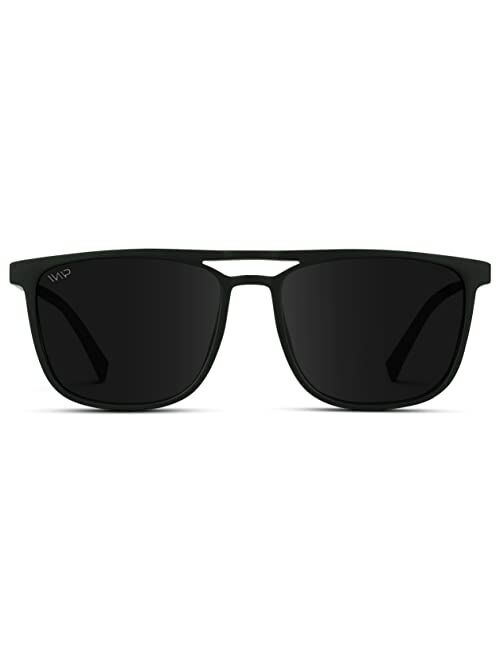 Wearme Pro Premium Polarized Double Bar Sunglasses for Men and Women UVA and UVB