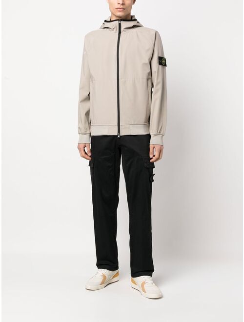 Stone Island zip-up hooded jacket