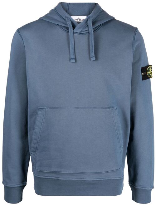 Stone Island Compass patch-detail hoodie