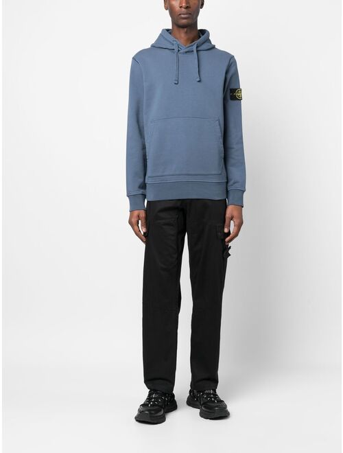 Stone Island Compass patch-detail hoodie