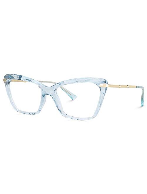 Zeelool Crystal Cat Eye Blue Light Blocking Glasses for Women Juliet VFP0270