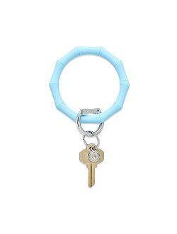 Oventure, The Original Bracelet Keychain, Silicone Big O Key Ring, Bamboo Collection