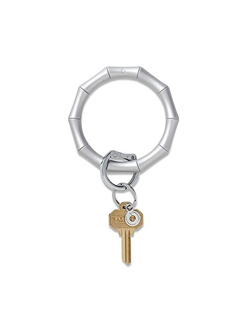 Oventure, The Original Bracelet Keychain, Silicone Big O Key Ring, Bamboo Collection