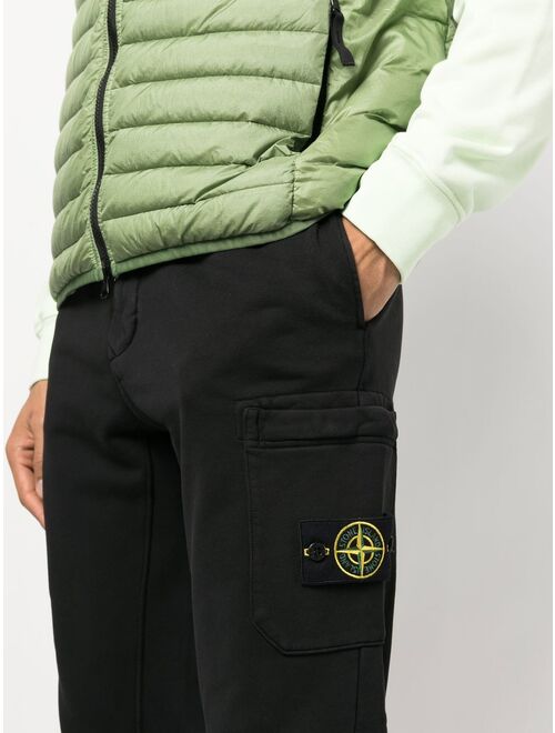 Stone Island Compass-patch track pants