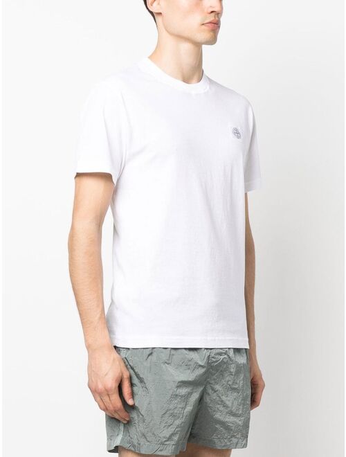 Stone Island logo-print short-sleeved T-shirt