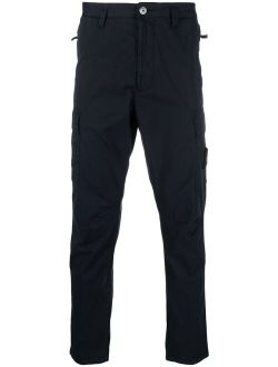 stretch-cotton cargo pants