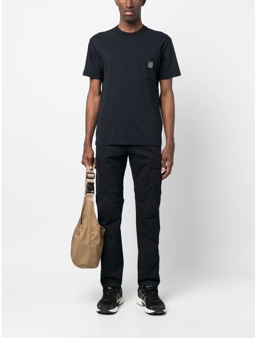 Stone Island stretch-cotton cargo pants