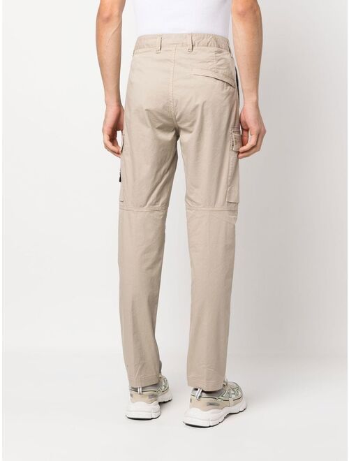 Stone Island stretch-cotton cargo pants