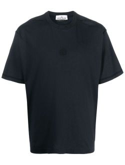 embroidered-logo cotton T-shirt