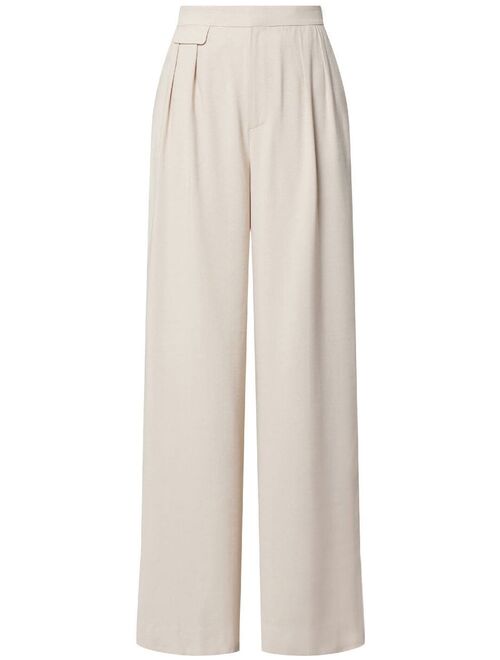 Equipment high-waisted wide-leg trousers