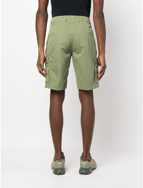 Stone Island Compass-patch cargo shorts