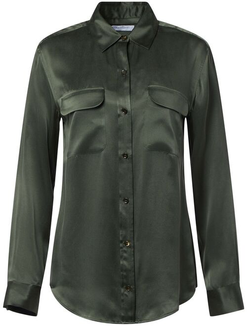 Equipment Signature silk shirt