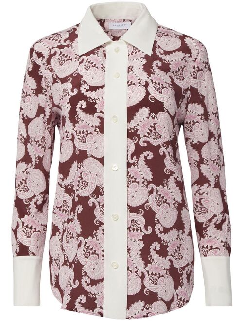 Equipment Nikola paisley-print silk shirt