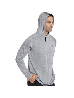 Mens Hoodies Pullover - Long Sleeve Casual Hoodie for Men - Lightweight Thin Hooded Sweater T Shirt