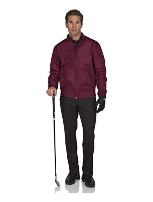 Three Sixty Six Full Zip Golf Jacket for Men - Lightweight Mens Rain Coat - Water Resistant Windbreaker