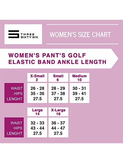 Three Sixty Six Womens Golf Pant