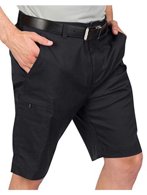 Three Sixty Six Cargo Golf Shorts for Men - Dry Fit, Large Pockets, Lightweight, Moisture Wicking, 4-Way Stretch