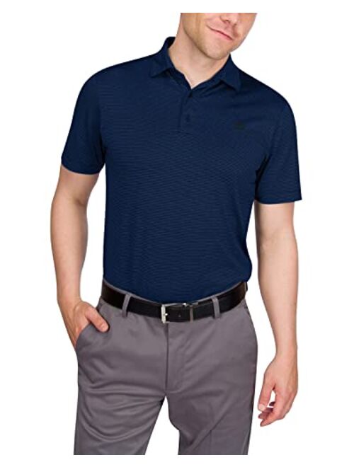 Three Sixty Six Golf Shirts for Men - Mens Quick Dry Collared Polo Shirt - 4-Way Stretch & UPF 50