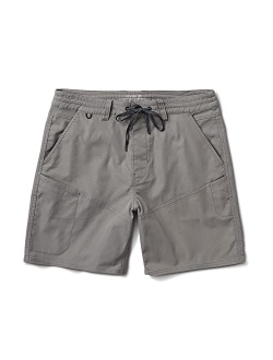 Men's Explorer Long Road Drawstring Utility Short, Casual & Comfortable Everyday Adventure Wear