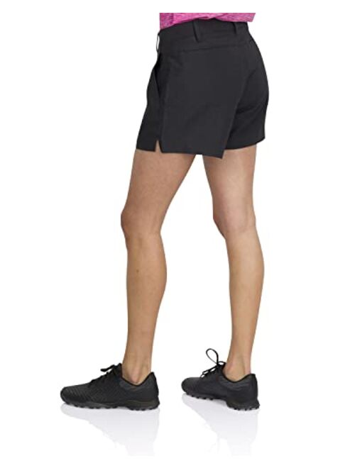 Three Sixty Six Womens Golf Shorts - 5 Inseam, Quick Dry Active Shorts w/Pockets, Adjustable Drawstring & Stretchy Waistband