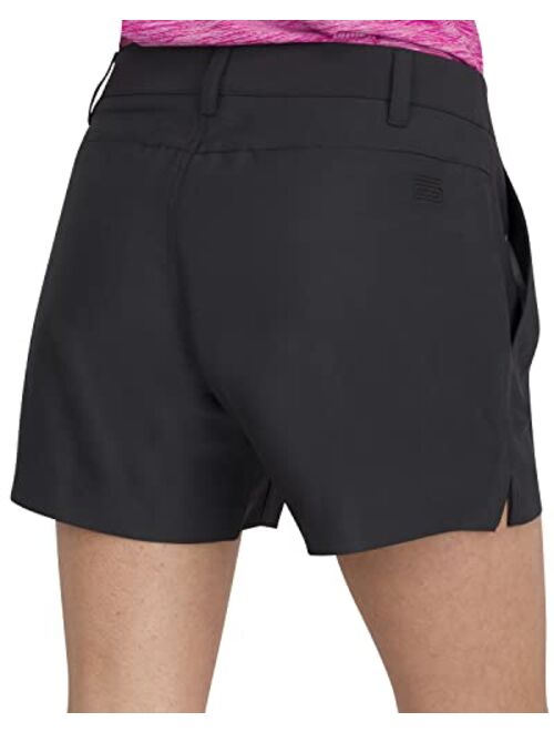 Three Sixty Six Womens Golf Shorts - 5 Inseam, Quick Dry Active Shorts w/Pockets, Adjustable Drawstring & Stretchy Waistband