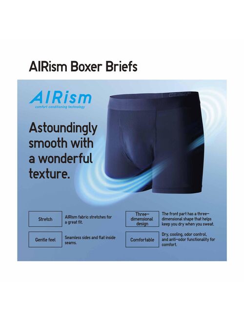 UNIQLO AIRism Low-Rise Printed Boxer Briefs