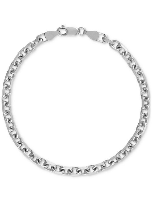 ESQUIRE MEN'S JEWELRY Cable Link Chain Bracelet, Created for Macy's