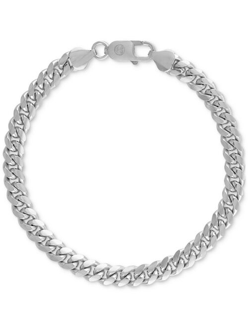 ESQUIRE MEN'S JEWELRY Cuban Link Chain Bracelet, Created for Macy's