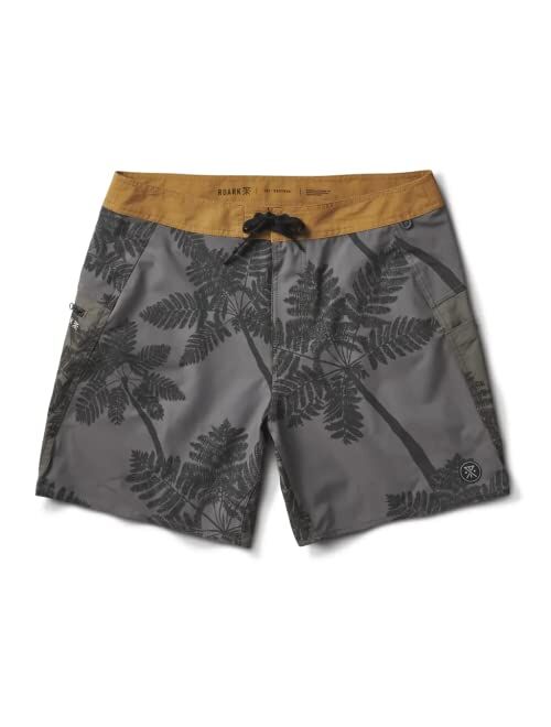 Roark Mens Boatman 17" Boardshort, Versatile Surf Shorts for Men, Durable 4-Way Stretch