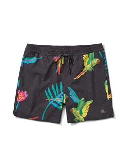 Mens Shorey 16" Boardshort, Versatile Surf Shorts for Men, Durable 4-Way Stretch