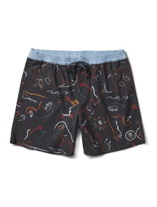 Roark Mens Shorey 16" Boardshort, Versatile Surf Shorts for Men, Durable 4-Way Stretch