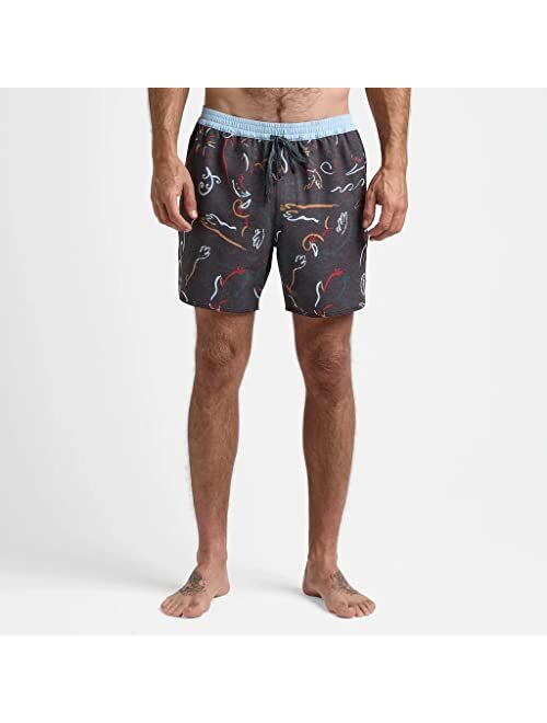 Roark Mens Shorey 16" Boardshort, Versatile Surf Shorts for Men, Durable 4-Way Stretch