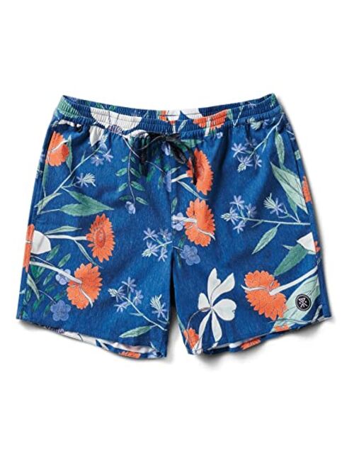 Roark Mens Shorey 16" Boardshort, Versatile Surf Shorts for Men, Durable 4-Way Stretch